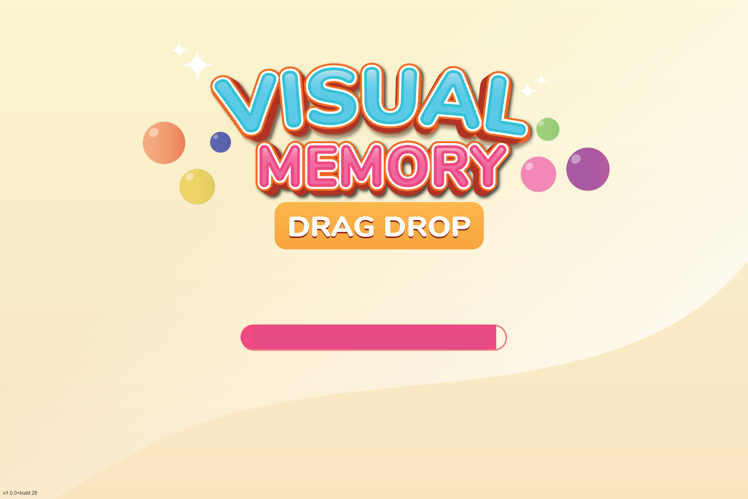Visual Memory Drag Drop
