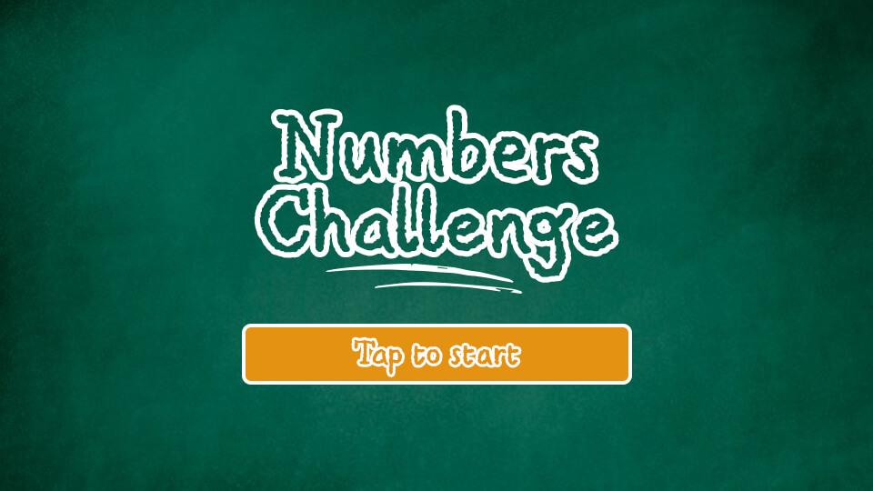 Numbers Challenge